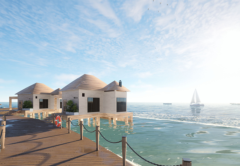 Beach Villa  Sahil-e-Firdous Karachi